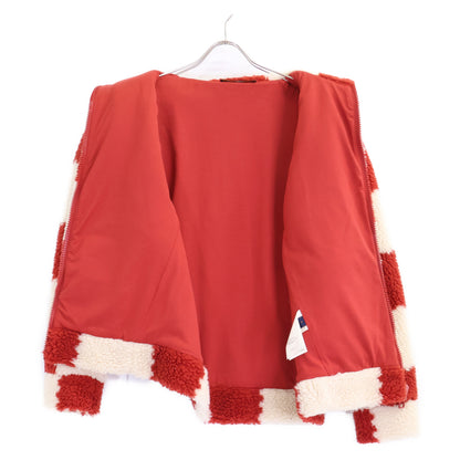 LOUIS VUITTON x NIGO Damier Boa Jacket Red/Cream Size S