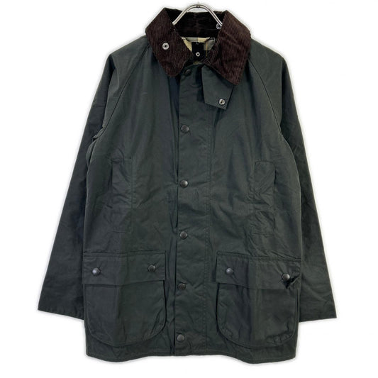 Barbour Bedale Oversized Wax Jacket Green Size 36