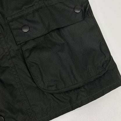 Barbour Bedale Oversized Wax Jacket Green Size 36