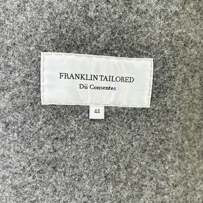 FRANKLIN TAILORED Camel Wool Chester Coat Size 44