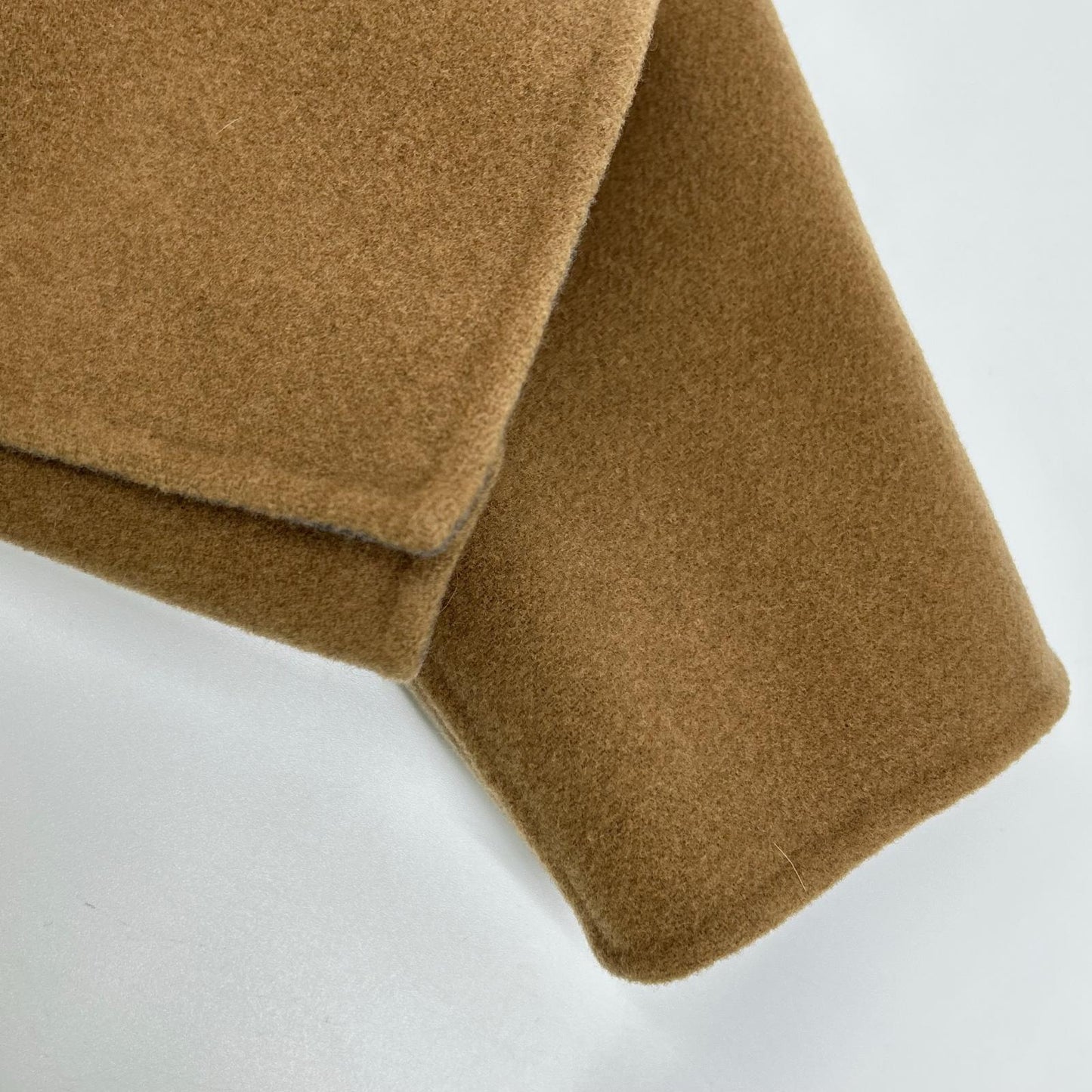 FRANKLIN TAILORED Camel Wool Chester Coat Size 44