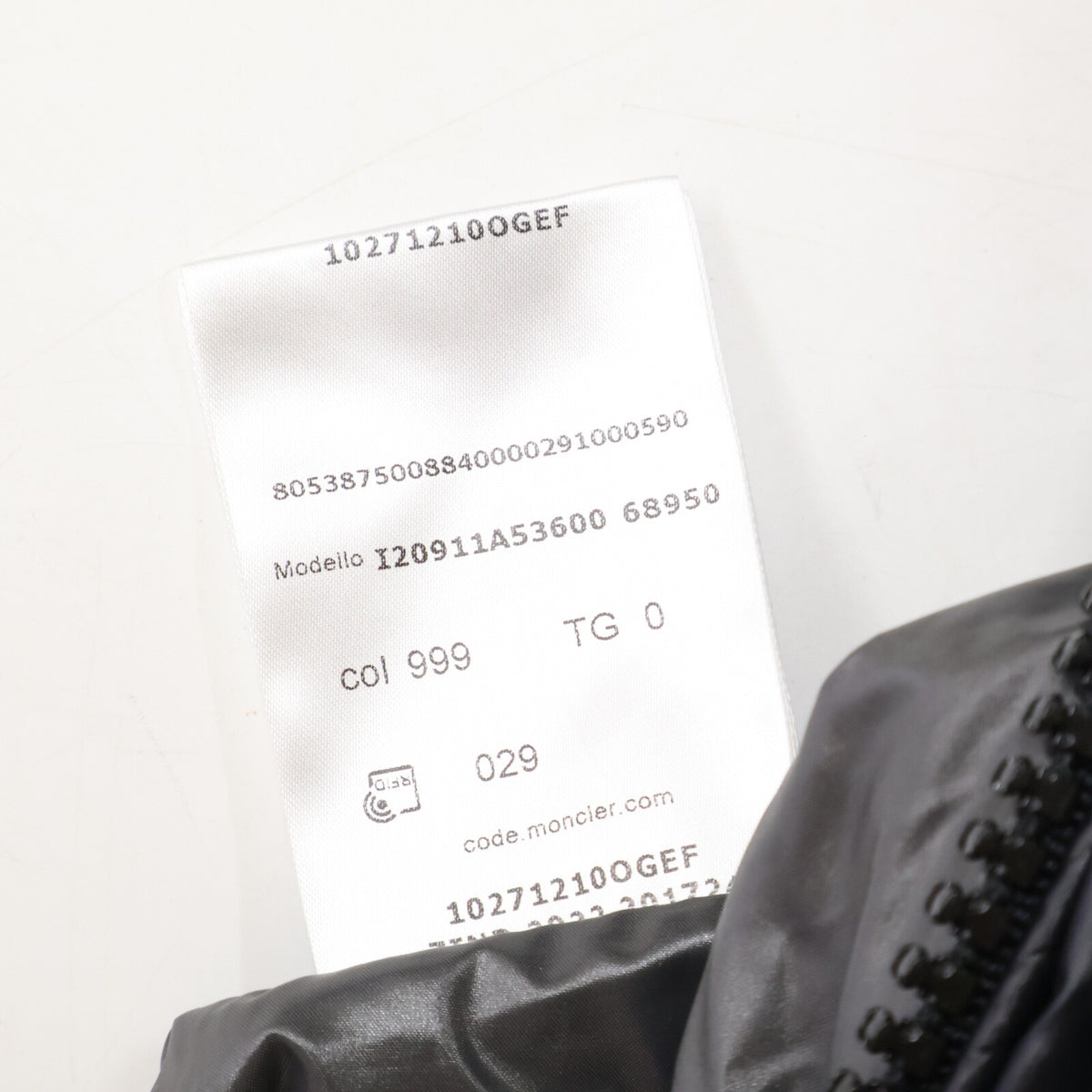 MONCLER MAYA Down Jacket Black Size 0
