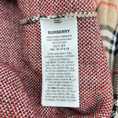 BURBERRY Vintage Check Wool Crewneck Knit Multi