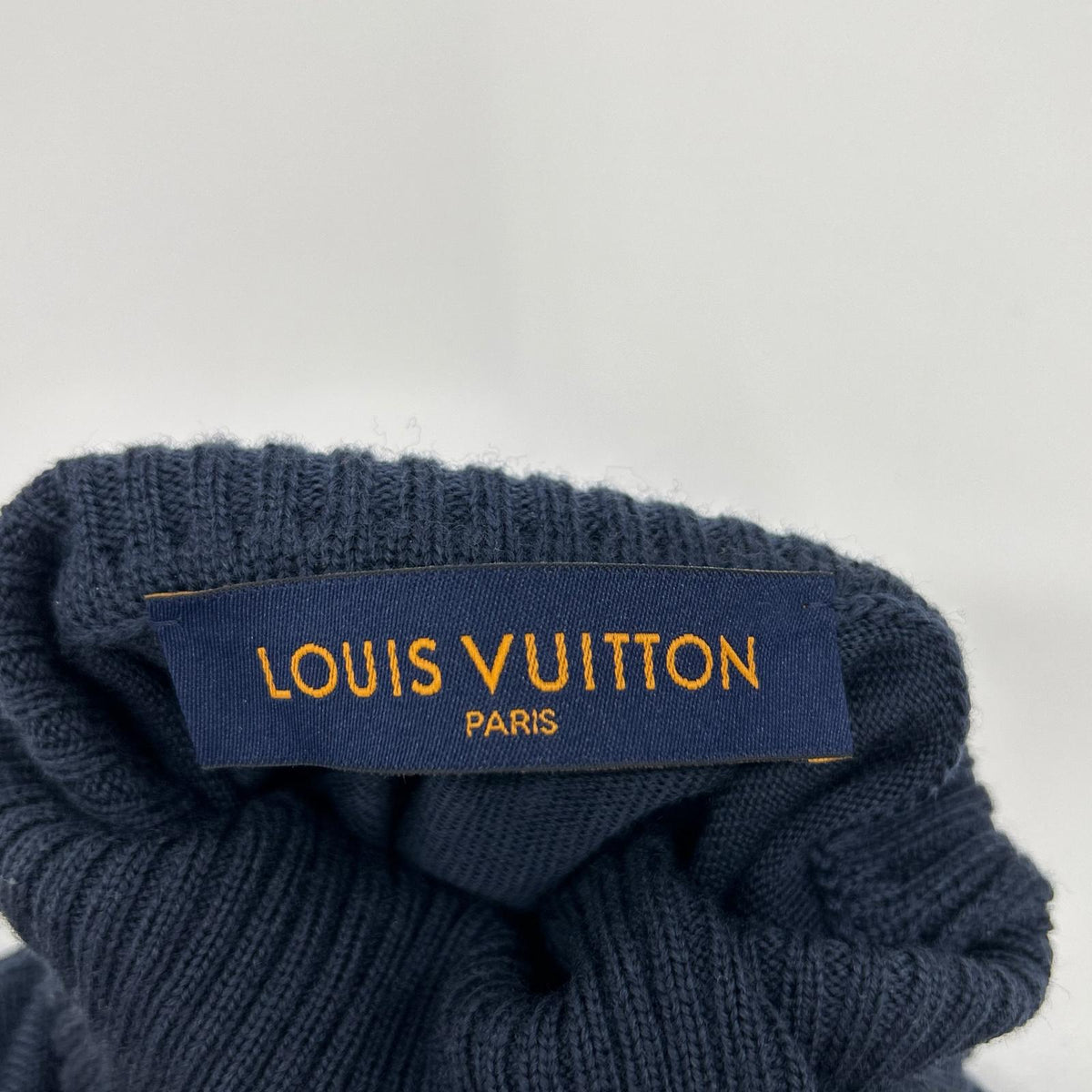 HMN x NIGO Louis Vuitton Intarsia Heart Knit Navy Size M