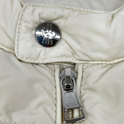 MONCLER YERES 19 Nylon Light Down Jacket White