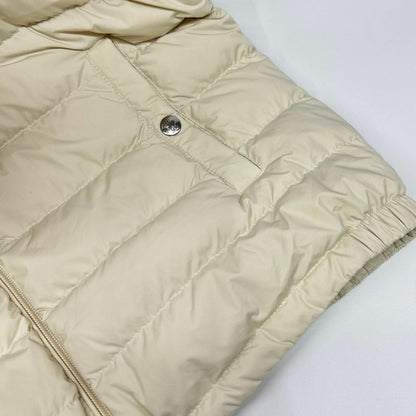 MONCLER YERES 19 Nylon Light Down Jacket White