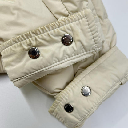 MONCLER YERES 19 Nylon Light Down Jacket White