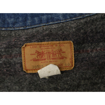 LEVI'S 70505 4th Vintage Denim Jacket Blue Size 40
