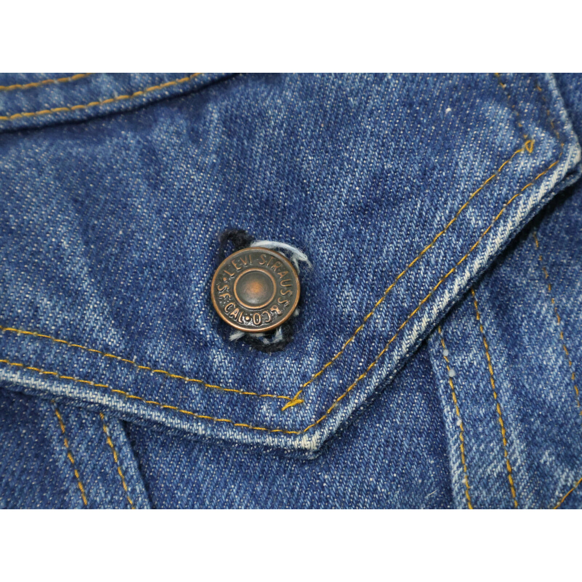LEVI'S 70505 4th Vintage Denim Jacket Blue Size 40