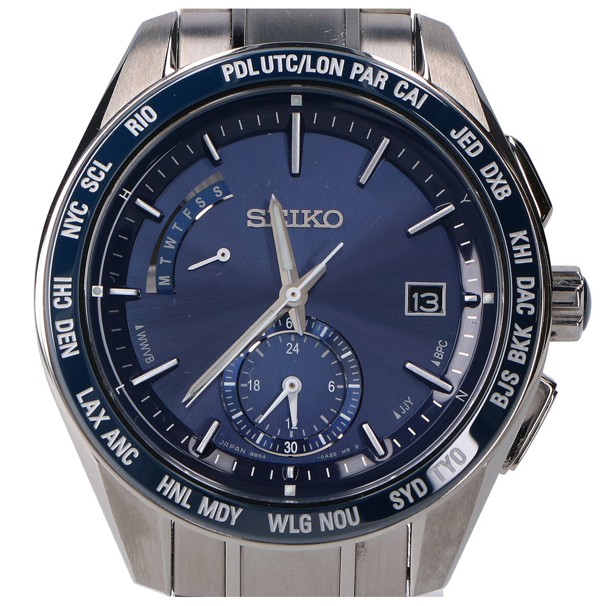 SEIKO SAGA177 Brightz Solar Radio ONE SIZE Watch Size ONE SIZE