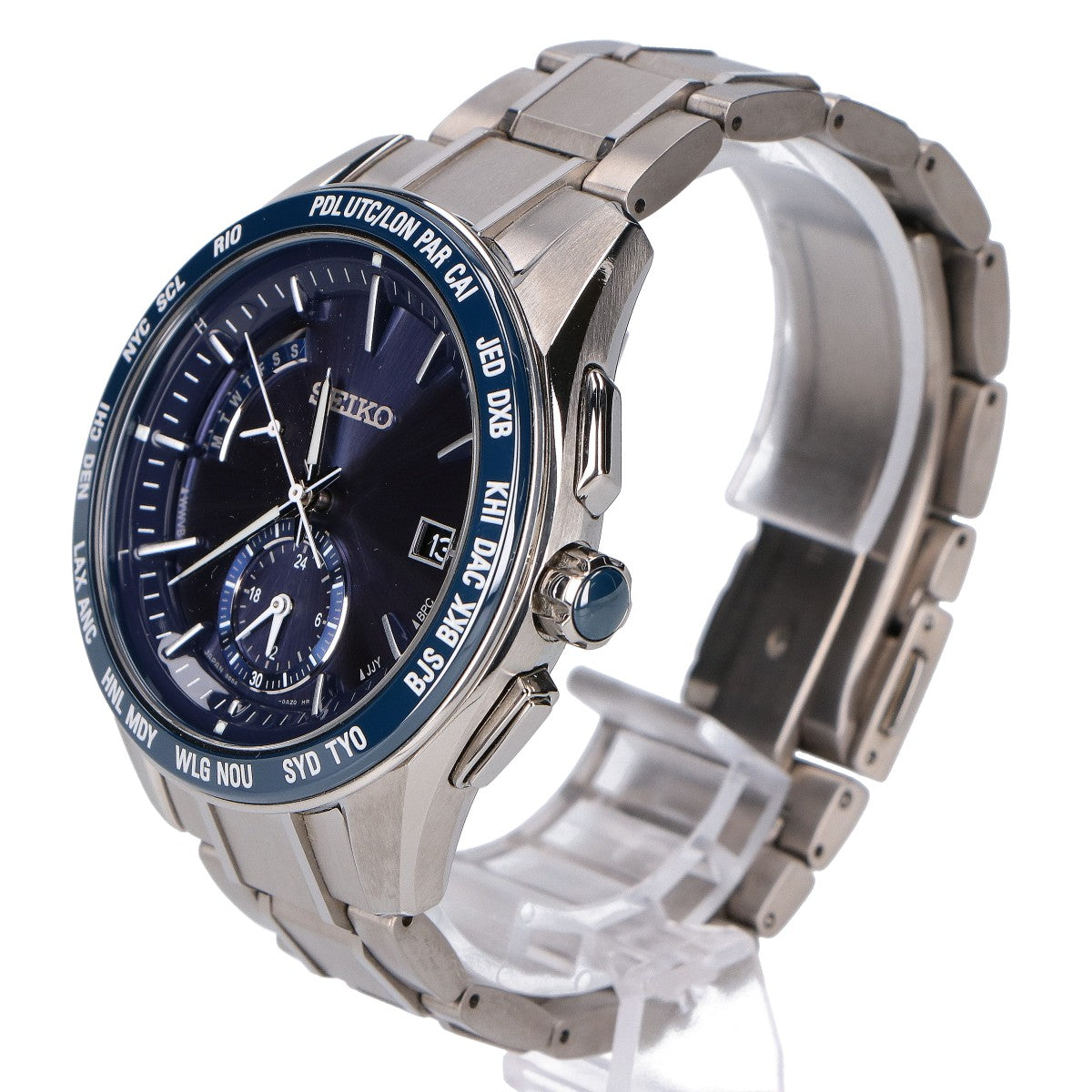 SEIKO SAGA177 Brightz Solar Radio ONE SIZE Watch Size ONE SIZE
