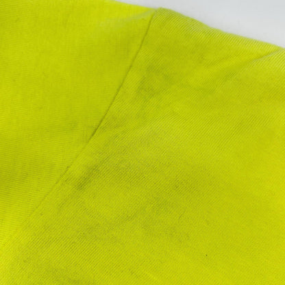 BALENCIAGA 2020 641655 Yellow T-Shirt Size XS