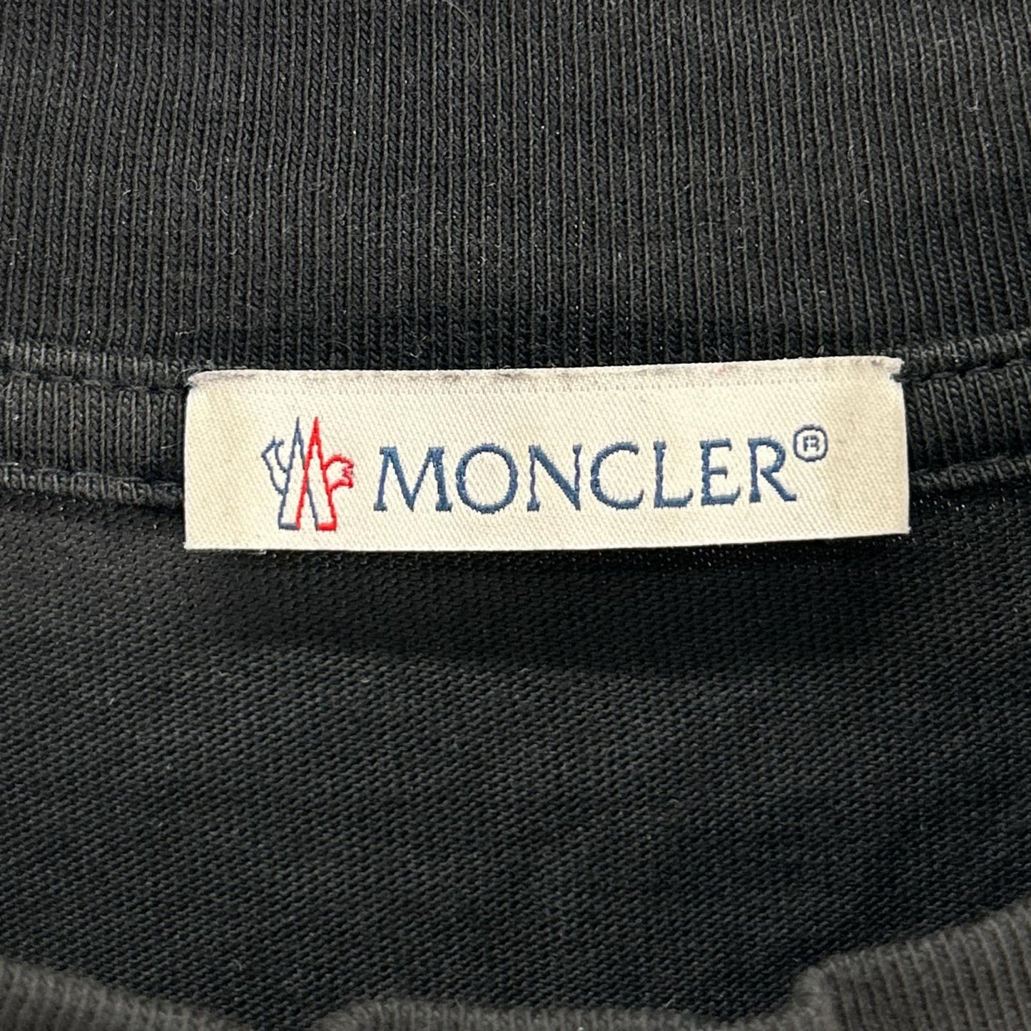 MONCLER 2021 Black Studded T-Shirt Size XS