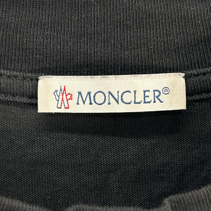 MONCLER 2021 Black Studded T-Shirt Size XS