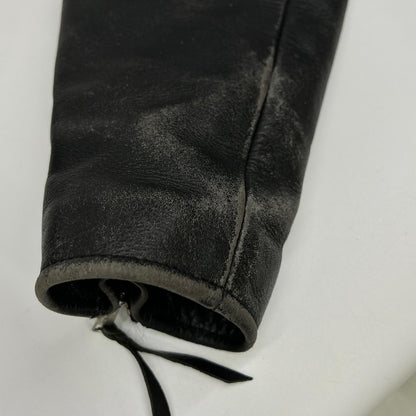 FREEDOM Black Single Rider Leather Jacket Size 40