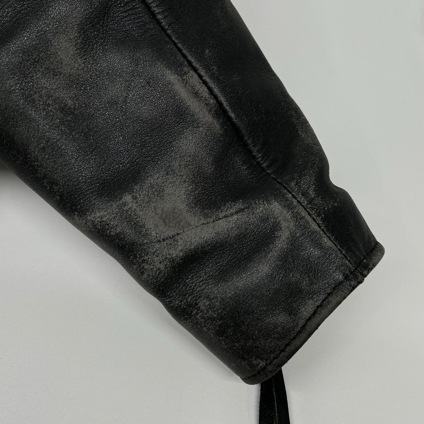FREEDOM Black Single Rider Leather Jacket Size 40
