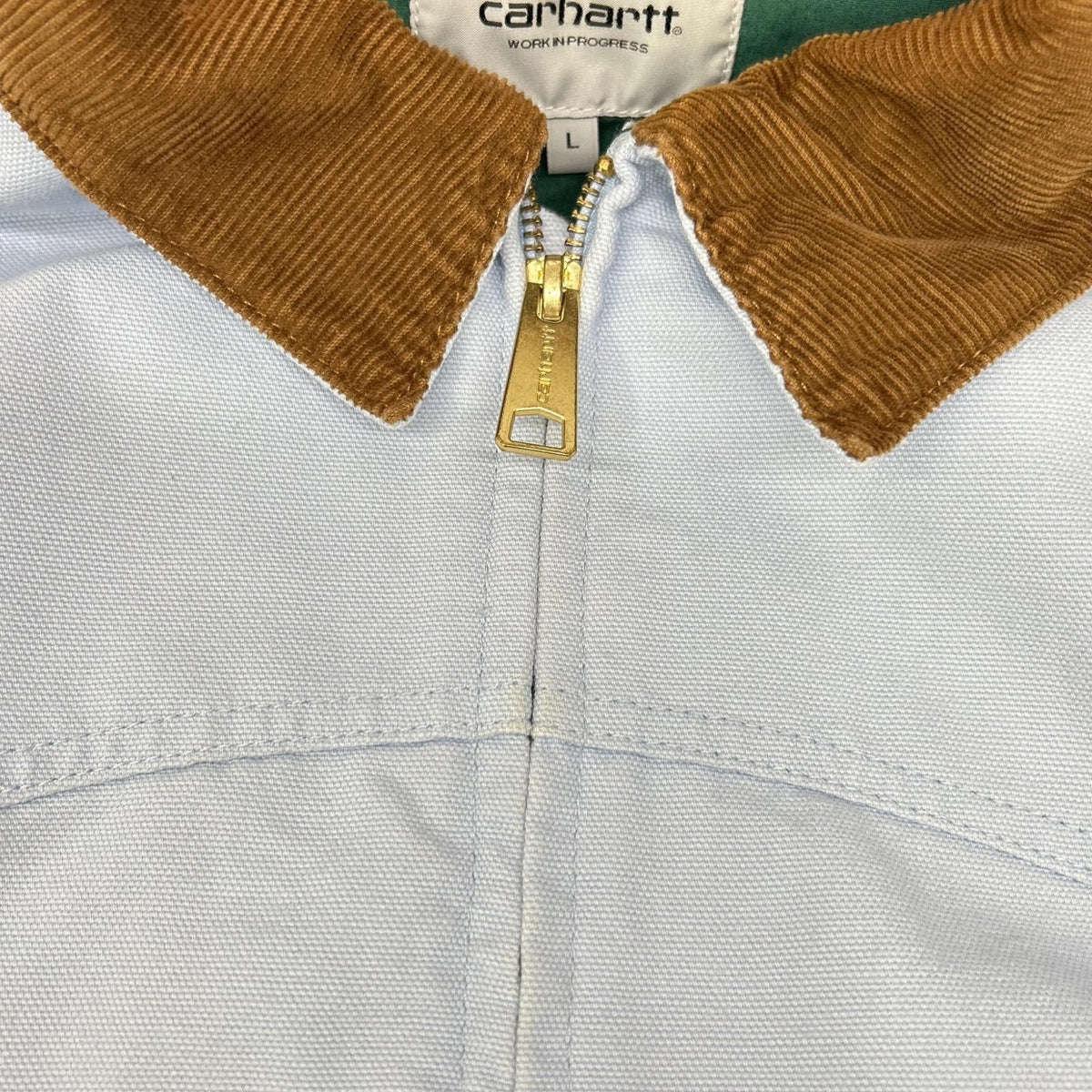 carhartt 24SS New Year Santa Fe Jacket Light Blue Size L