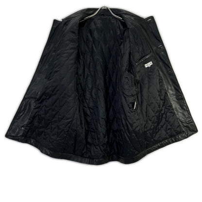 PaulSmith 477329K Black Lamb Leather Jacket Size M
