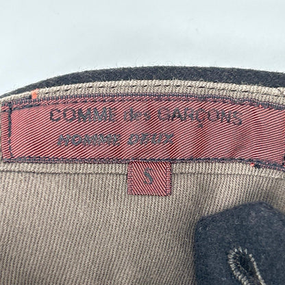 COMMEdesGARCONS HOMME DEUX 80s Wool Pants Black Size S