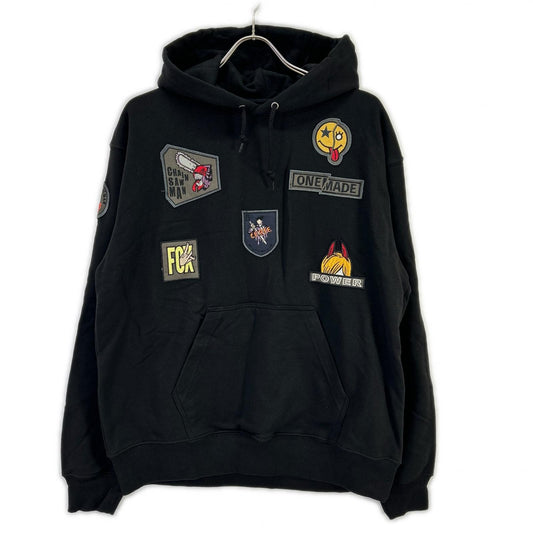 AVIREX x Chainsaw Man Hoodie Black Size L