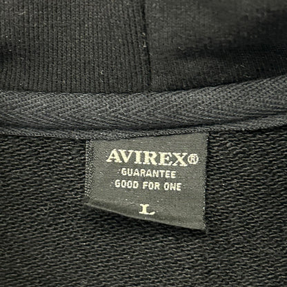 AVIREX x Chainsaw Man Hoodie Black Size L