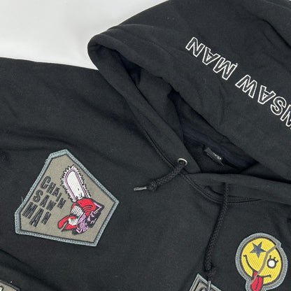 AVIREX x Chainsaw Man Hoodie Black Size L