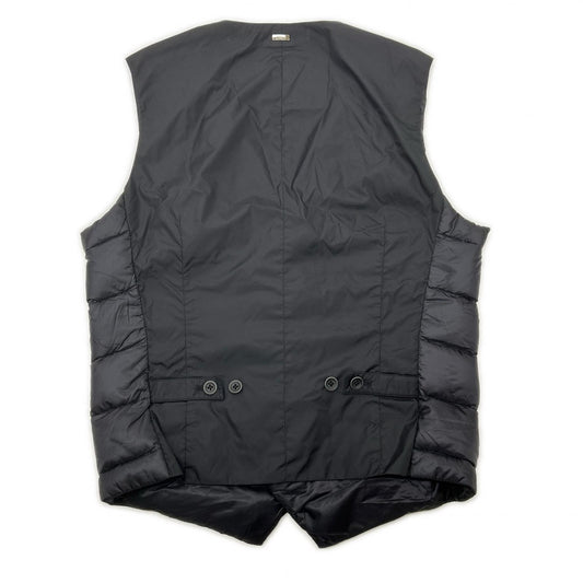 HERNO Legend Line Nylon Down Vest Dark Navy Size 44