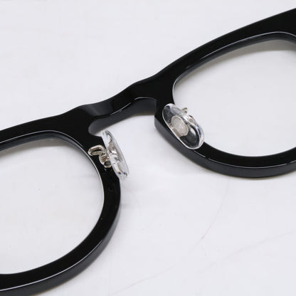 MEGANE ROCK VECTOR 008 Acetate Eyewear Black Size 43x26