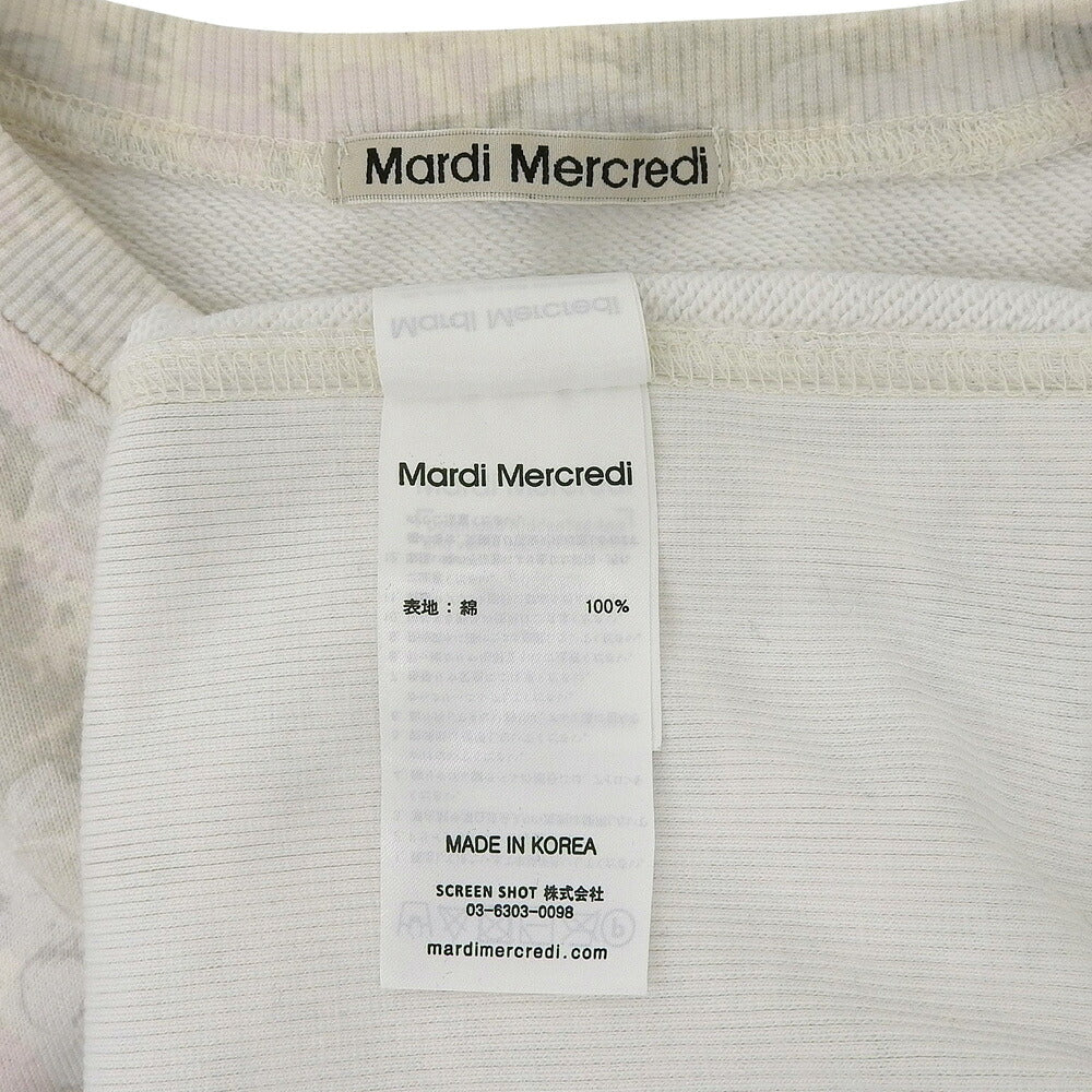 MardiMercredi Fleur Sweatshirt Grey/Navy Size ONESIZE