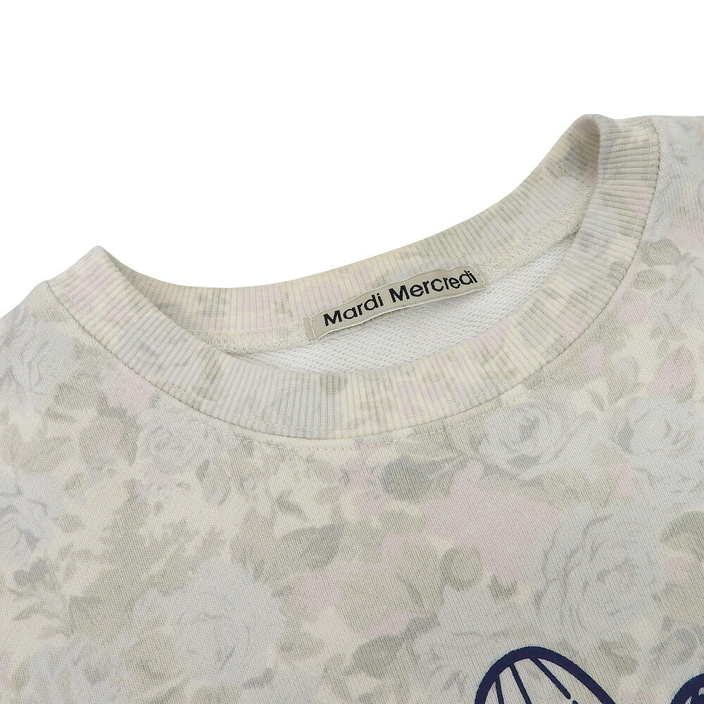MardiMercredi Fleur Sweatshirt Grey/Navy Size ONESIZE