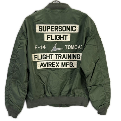 AVIREX L-2B TOMCAT Flight Jacket Khaki Size 2XL