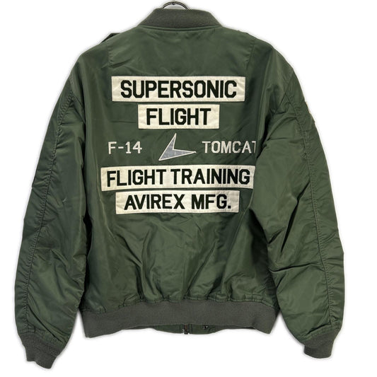 AVIREX L-2B TOMCAT Flight Jacket Khaki Size 2XL