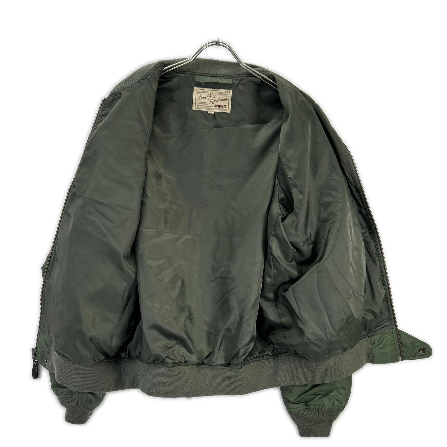 AVIREX L-2B TOMCAT Flight Jacket Khaki Size 2XL