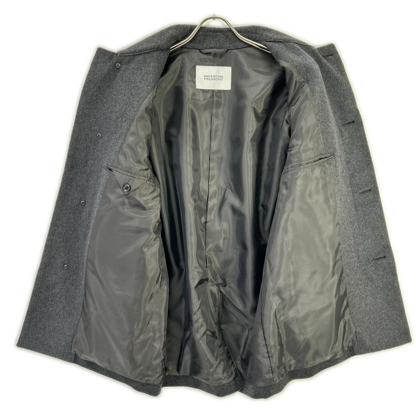 MACKINTOSH PHILOSOPHY Wellington Short Coat Gray Size 36