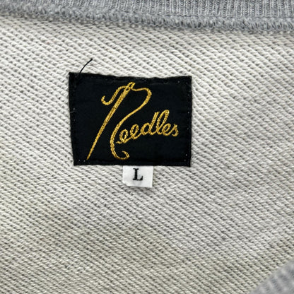 Needles xB'2nd Track Crew Neck Cotton Jersey Gray Size L