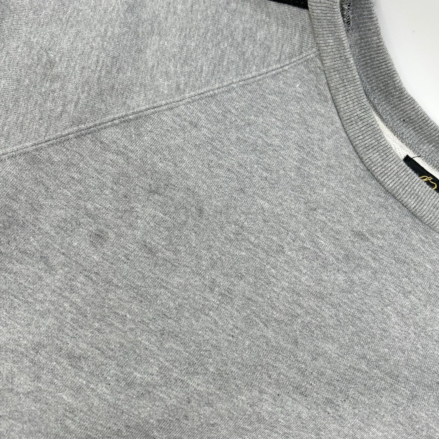 Needles xB'2nd Track Crew Neck Cotton Jersey Gray Size L