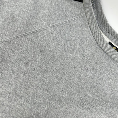 Needles xB'2nd Track Crew Neck Cotton Jersey Gray Size L