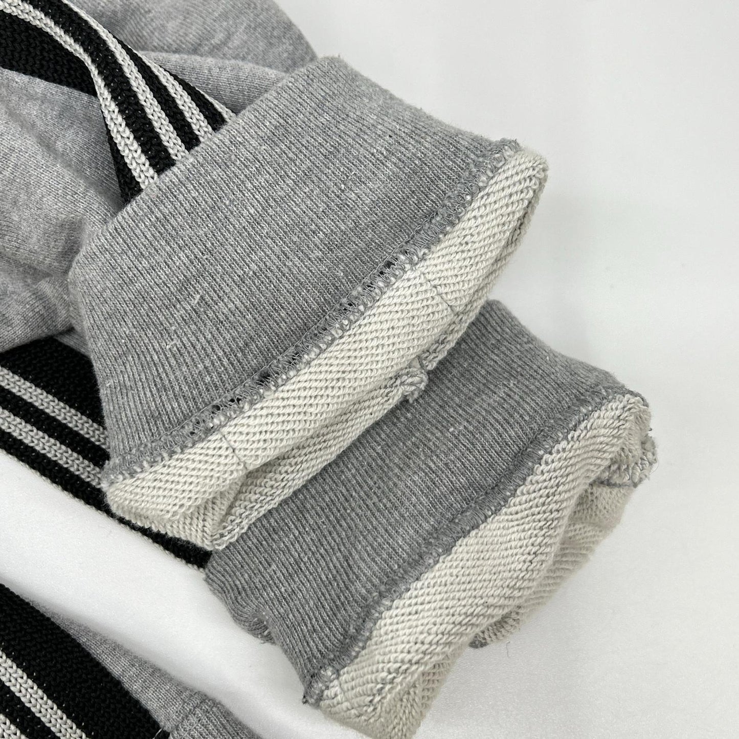 Needles xB'2nd Track Crew Neck Cotton Jersey Gray Size L