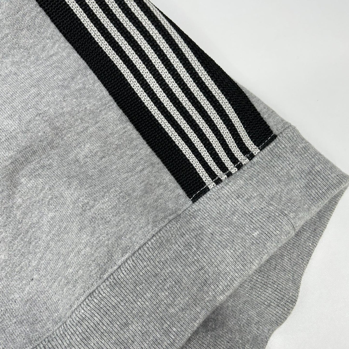 Needles xB'2nd Track Crew Neck Cotton Jersey Gray Size L