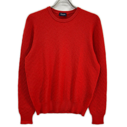 Drumohr Wool Knit Sweater Red Size 48
