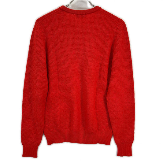 Drumohr Wool Knit Sweater Red Size 48