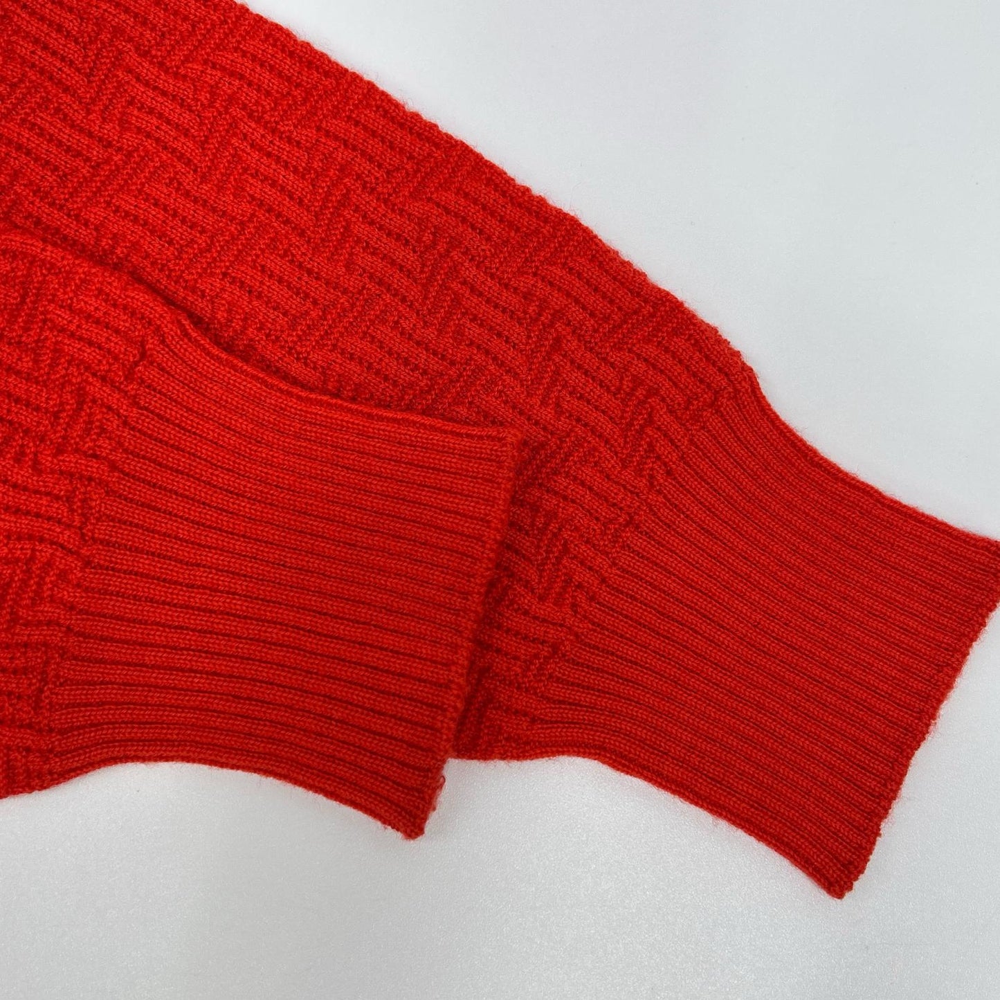Drumohr Wool Knit Sweater Red Size 48