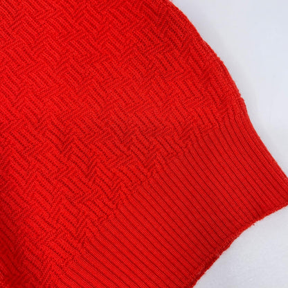 Drumohr Wool Knit Sweater Red Size 48