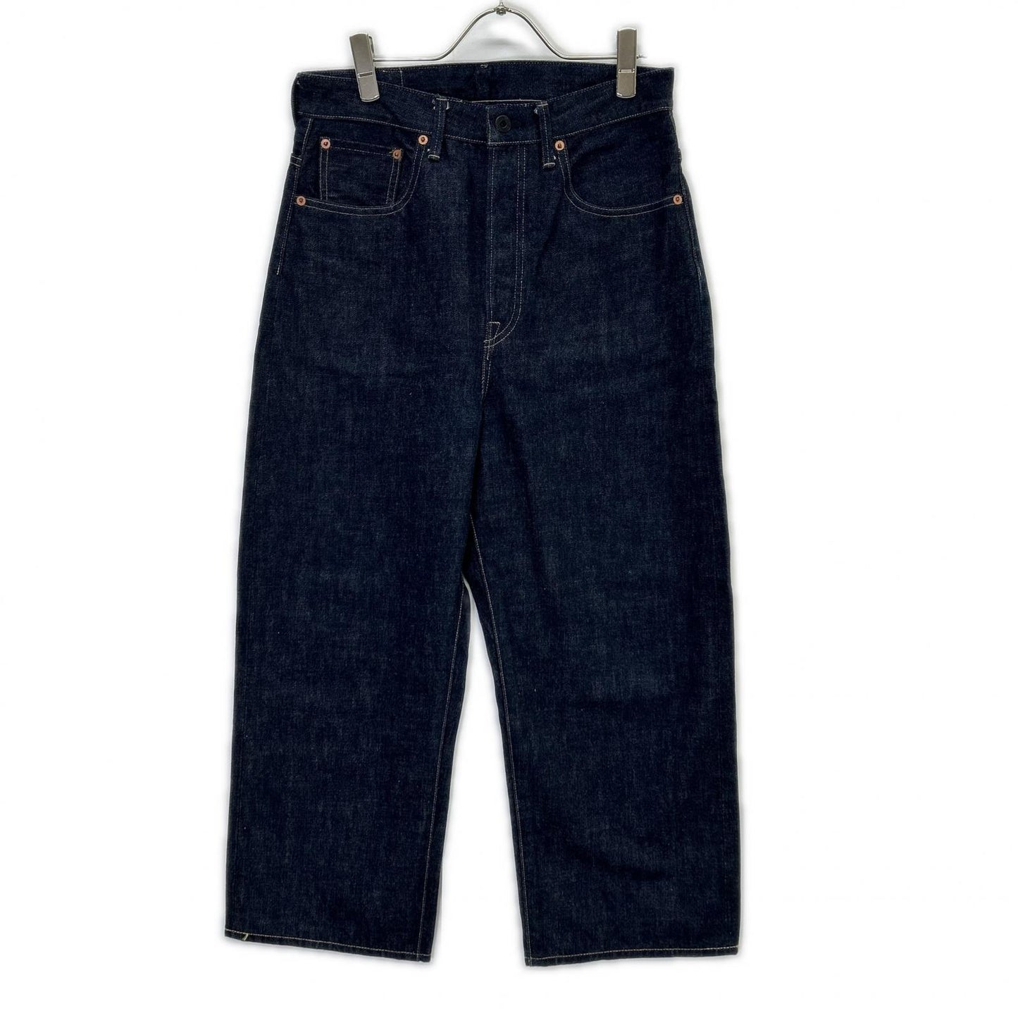 ORGUEIL OR-102 Tailor Wide Straight Jeans Indigo Pants Size 30