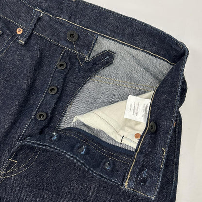 ORGUEIL OR-102 Tailor Wide Straight Jeans Indigo Pants Size 30