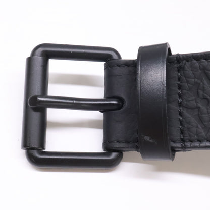 LOUIS VUITTON Black Signature Chain 35MM Belt Size 90/36