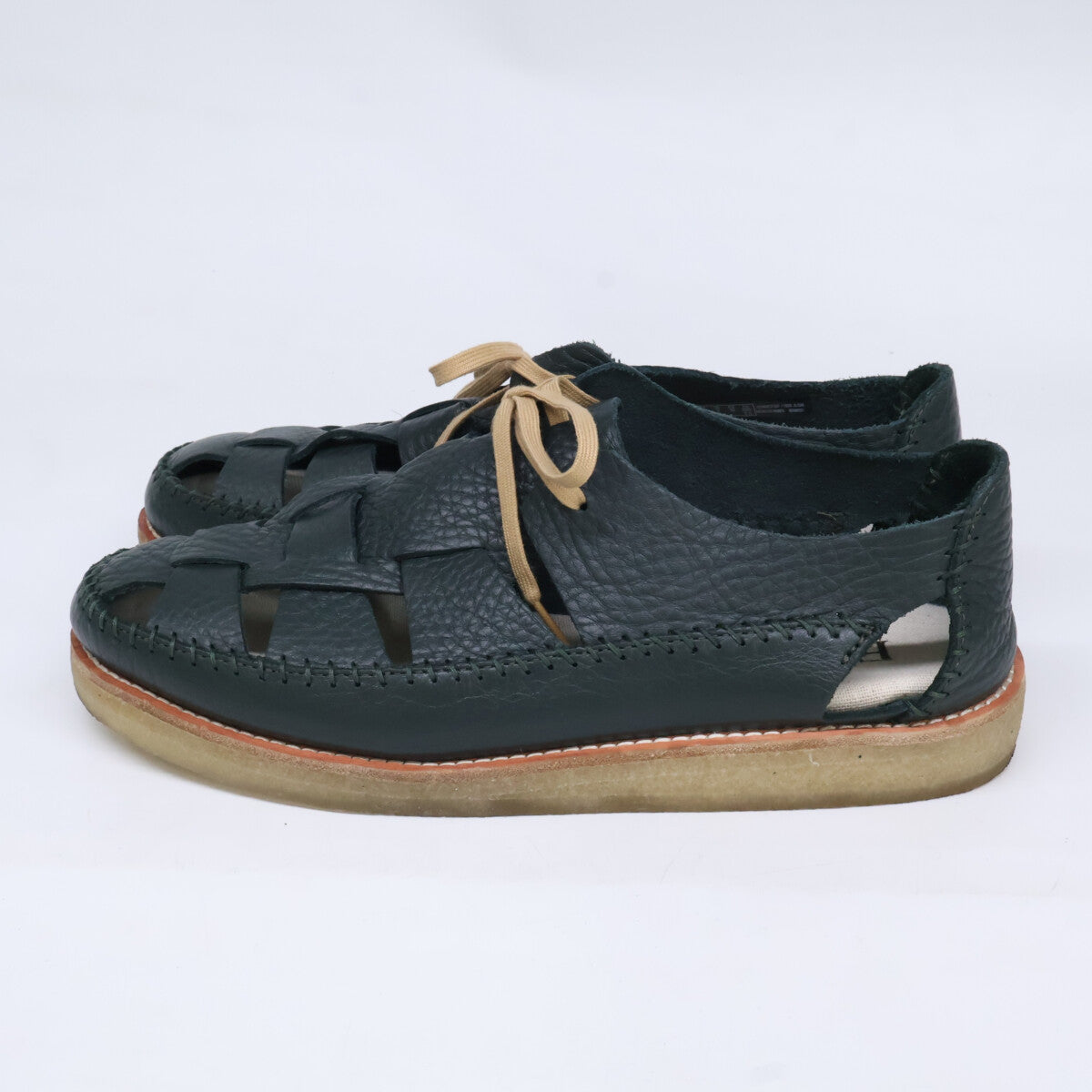 Clarks xKith Ridgevale Leather Sandals Green Size 8G