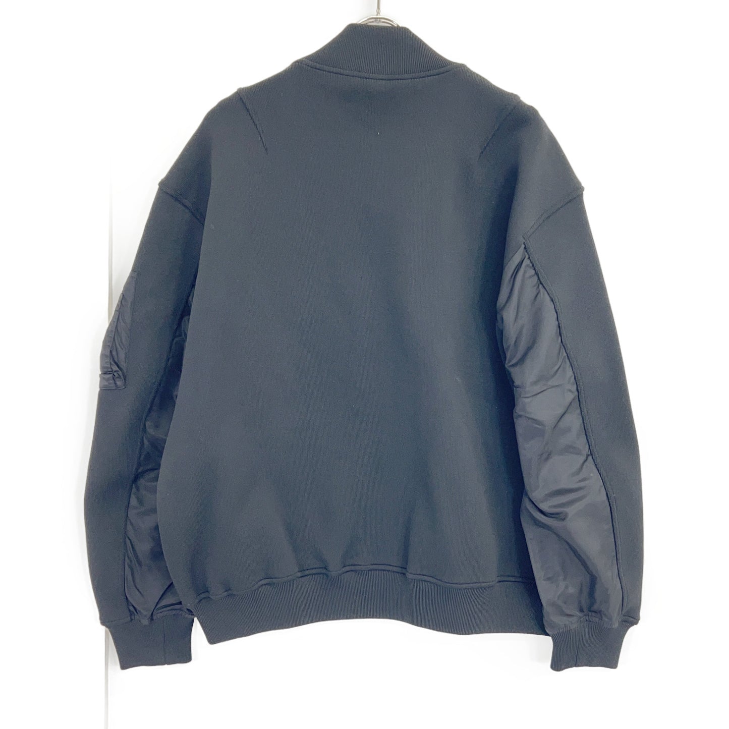 Beta Hooded Zip Knit Jacket Black Size M