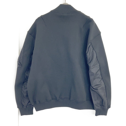 Beta Hooded Zip Knit Jacket Black Size M