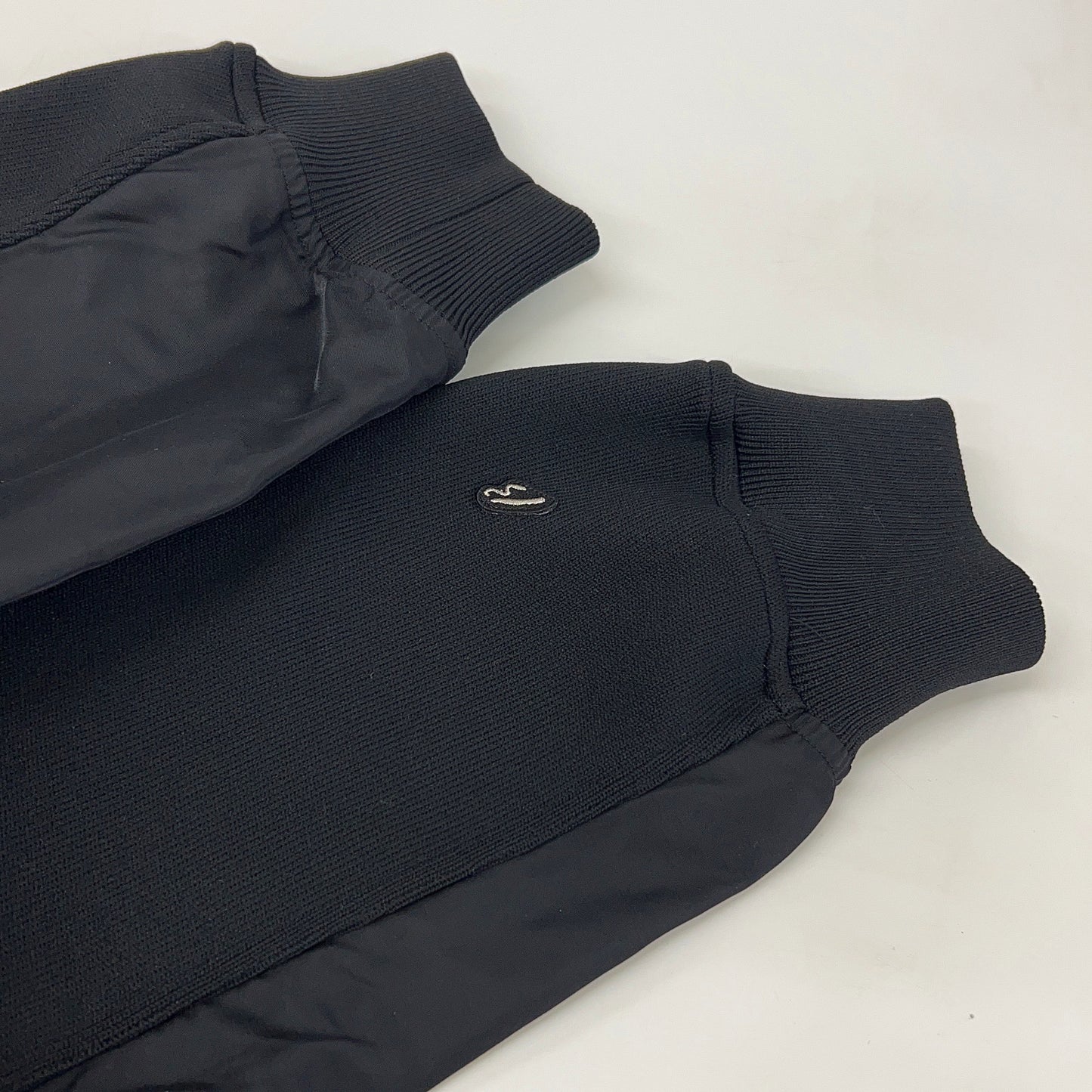 Beta Hooded Zip Knit Jacket Black Size M